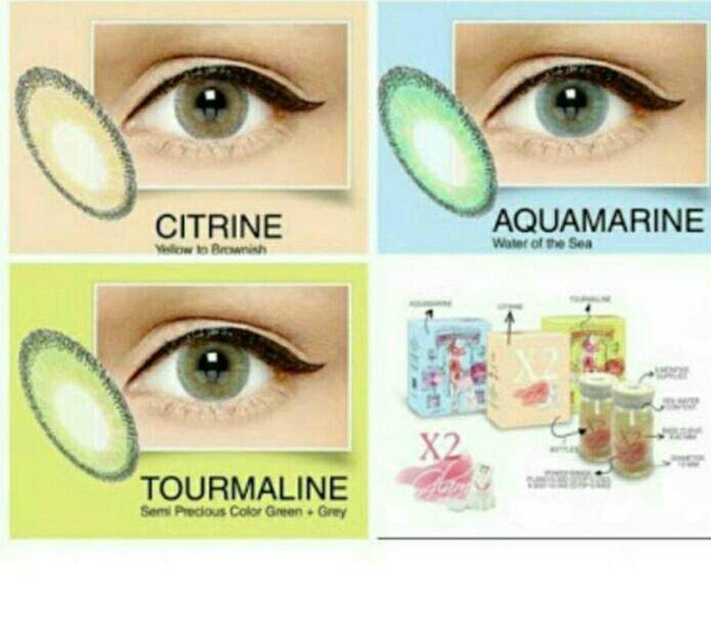 X2 GLAM SOFTLENS - DIAMETER 15MM WATER 55