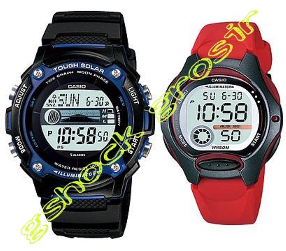 Jam Tangan Casio Original Couple Pria&Wanita W-S210h-1a & Lw-200-4a (Harga Sepasang) MMBKL
