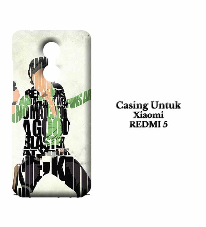 Casing XIAOMI REDMI 5 Han Solo Typography Hardcase Custom Case Se7enstores