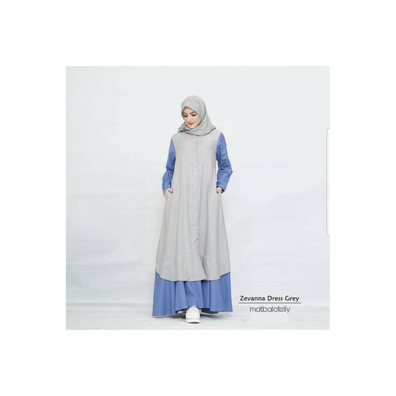 SPESIAL Gamis Jumbo Ukuran Besar sampai LD 135 Zevanna Dress yang