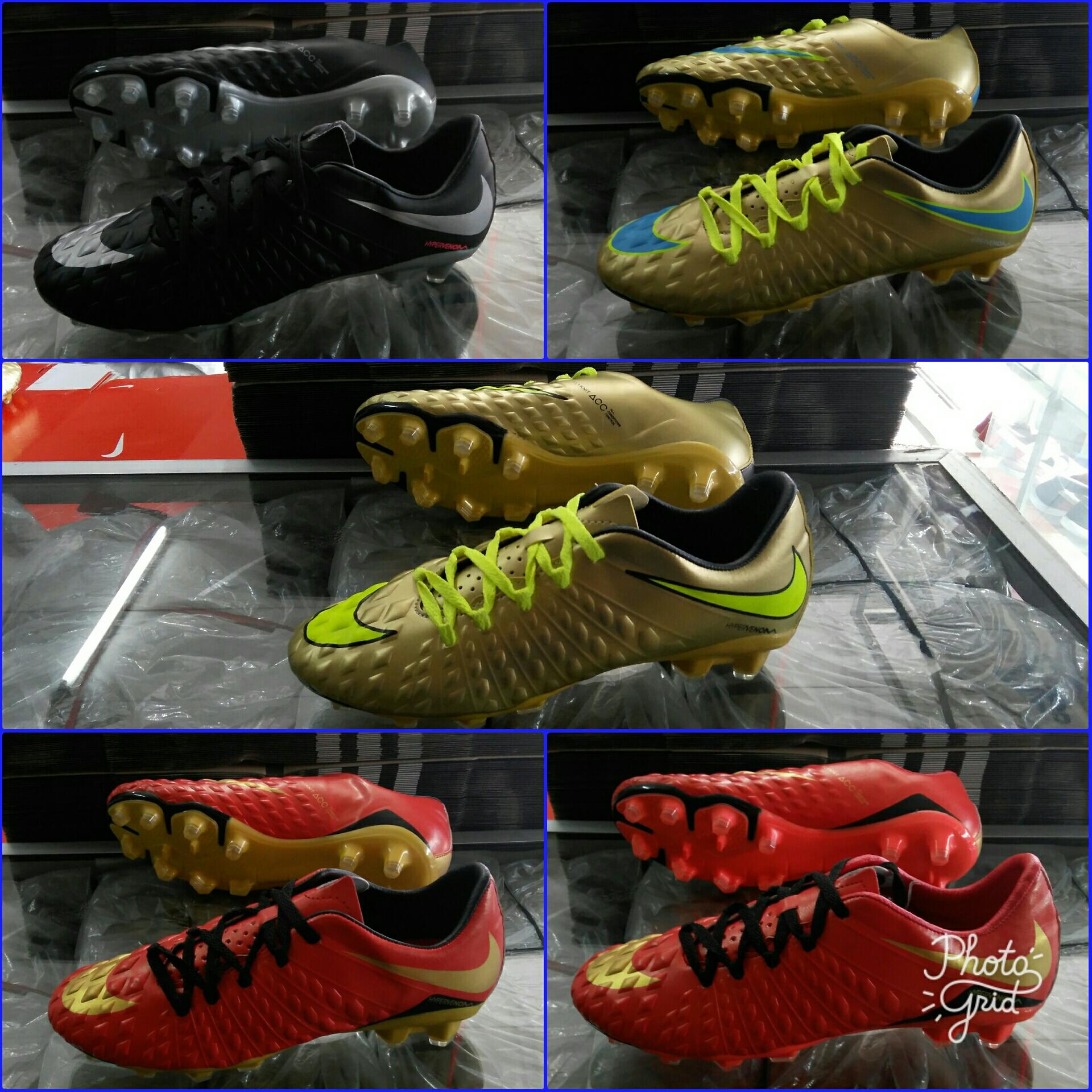 Sepatu bola Hypervenom putih
