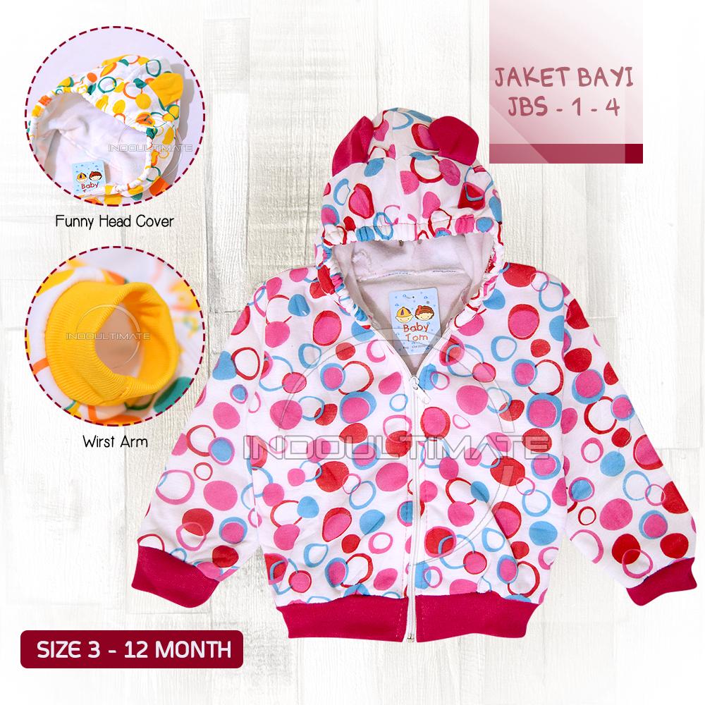 Jaket Bayi Motif JBS-01 / Baju Bayi / Pakaian bayi laki laki perempuan / Perlengkapan bayi