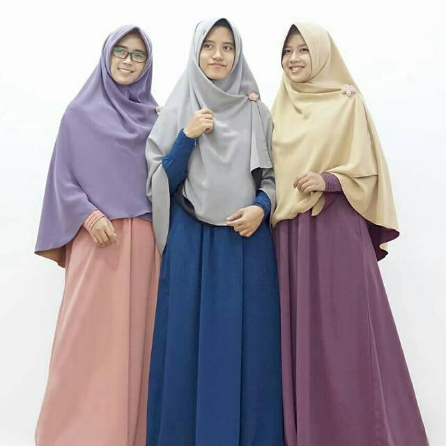 (TERBARU) DISKON | Gamis Hari Hijab Alila (Chat untuk stok)