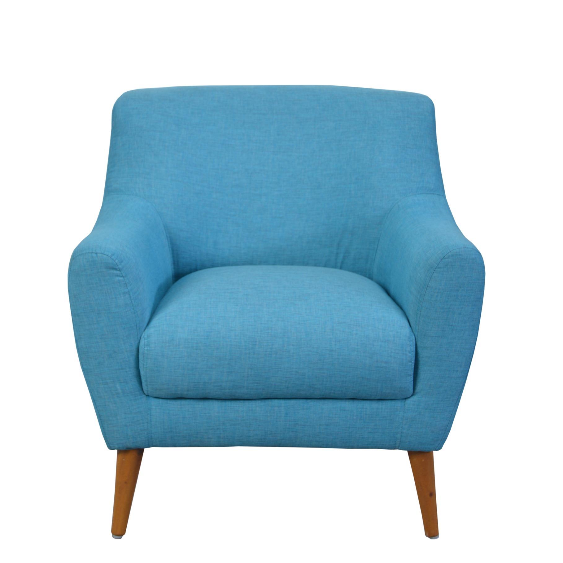 Sofa Isabel 1 Seater - Biru - Khusus Jabodetabek