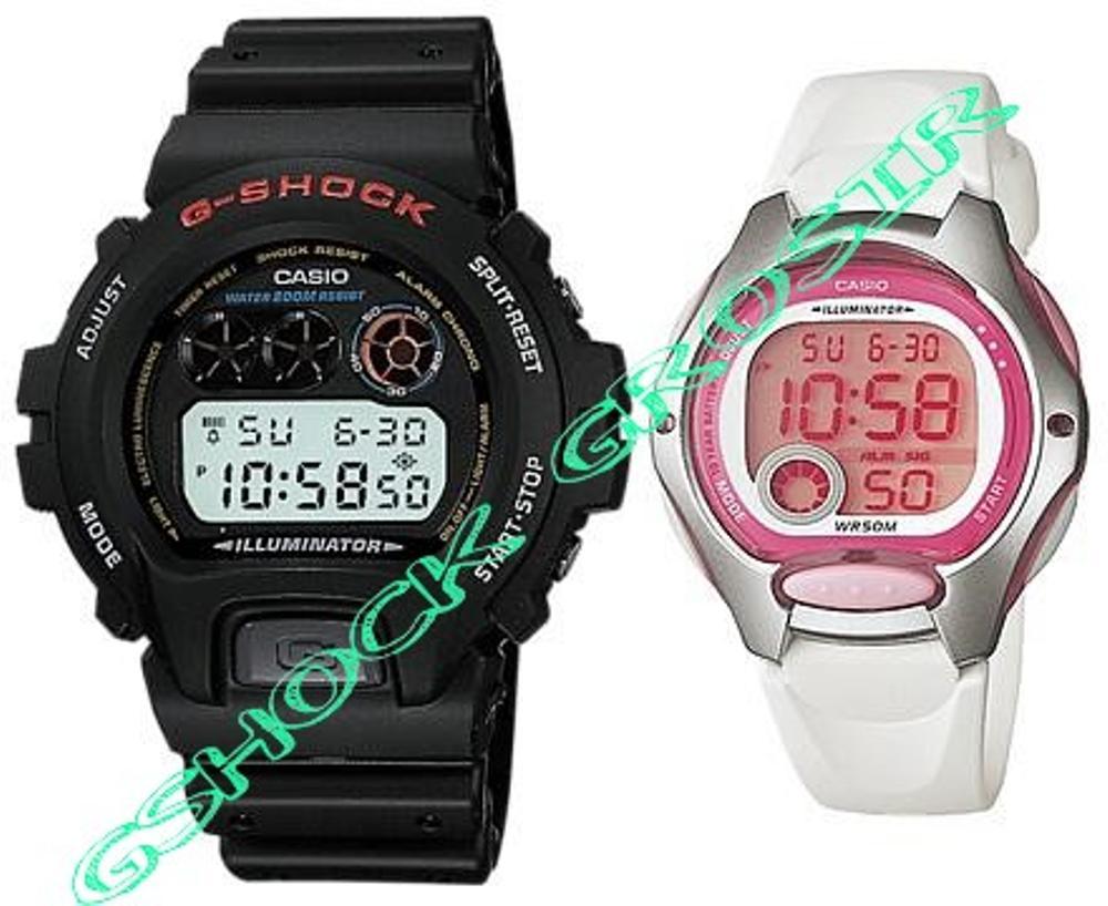 Jam Tangan Casio Original Couple GShock Dw-6900 & Lw-200-7a (Harga Sepasang) MMBKL