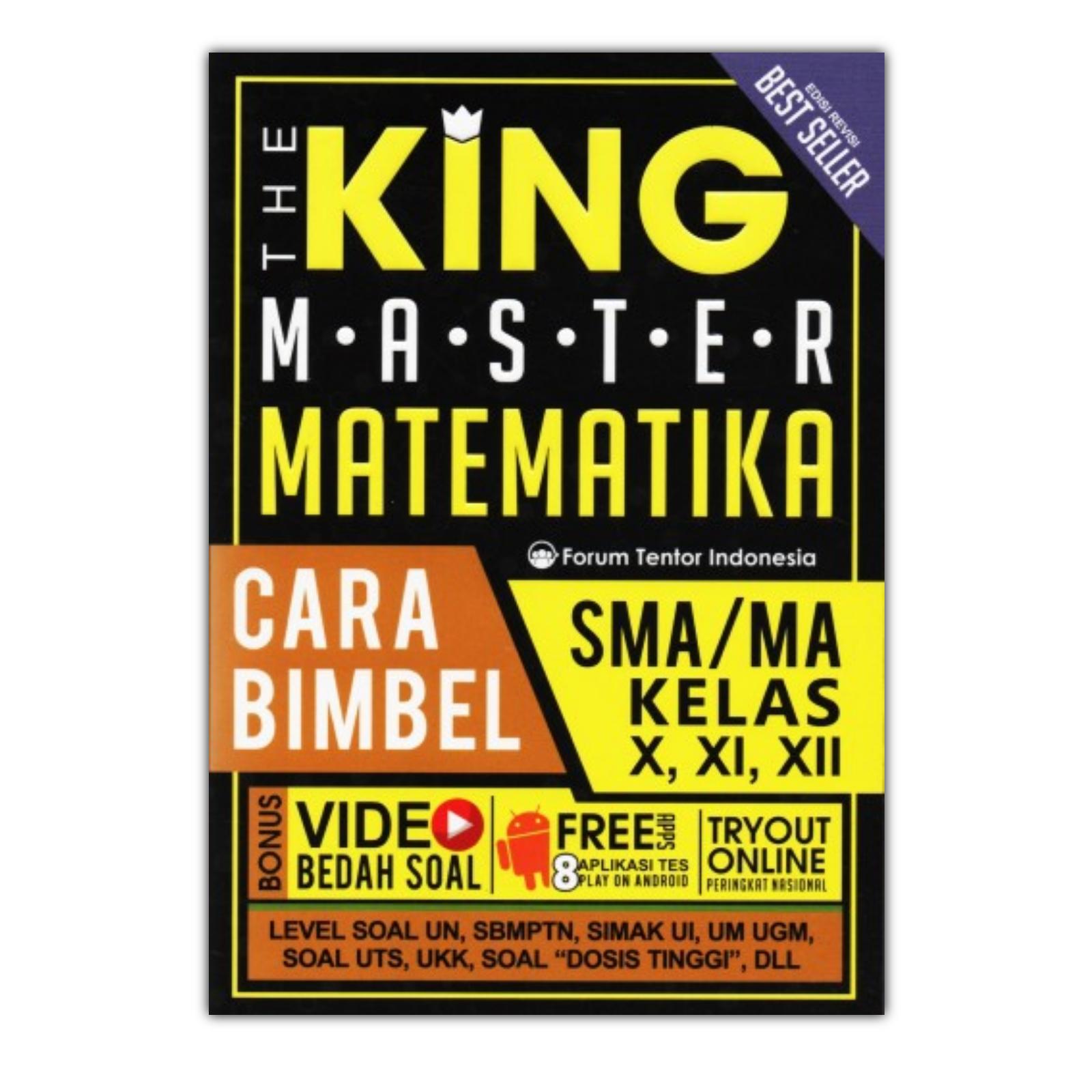 SMA MA THE KING MASTER MATEMATIKA CARA BIMBEL KELAS 10 11 12