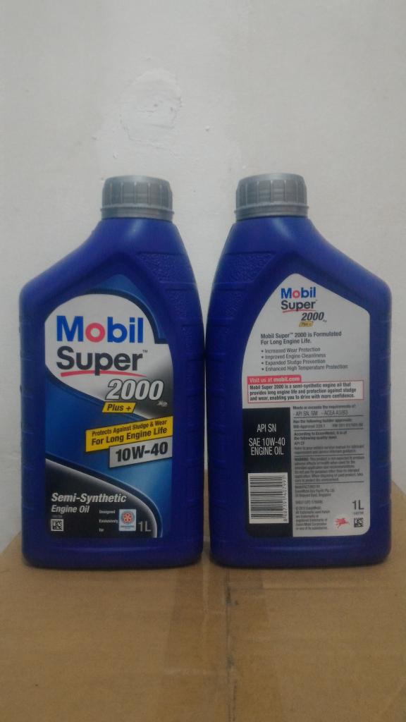 Best Seller...!!! Oli Mobil Super 2000 Plus SAE 10W40 API SN kemasan