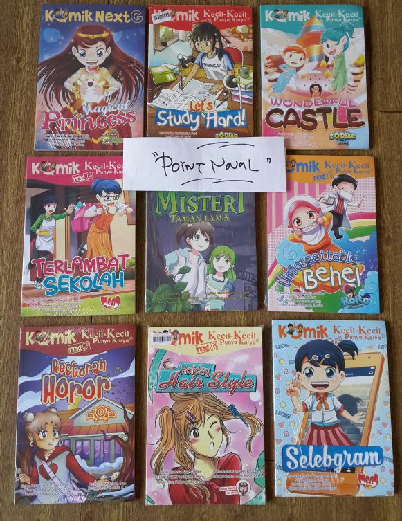 9 PAKET KOMIK KKPK LETS STUDY HARD