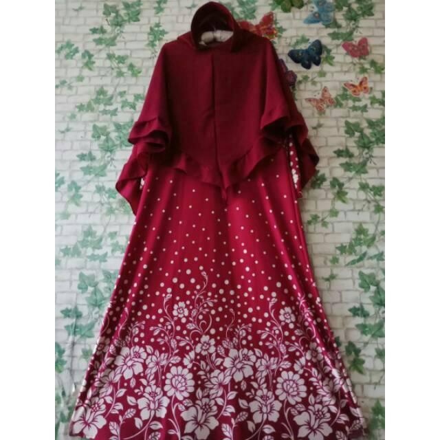 Gamis misby CANTIK REAL PICT Motif Baru Setiap Minggu nya (harga beli 2 pcs)