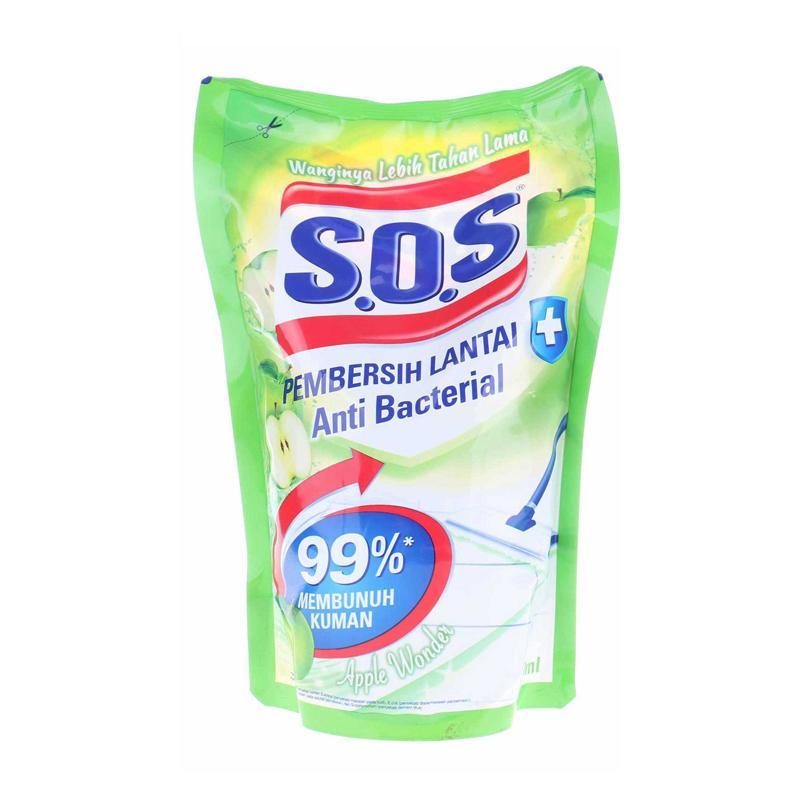 SOS Pembersih Lantai Apple Refill 800ml