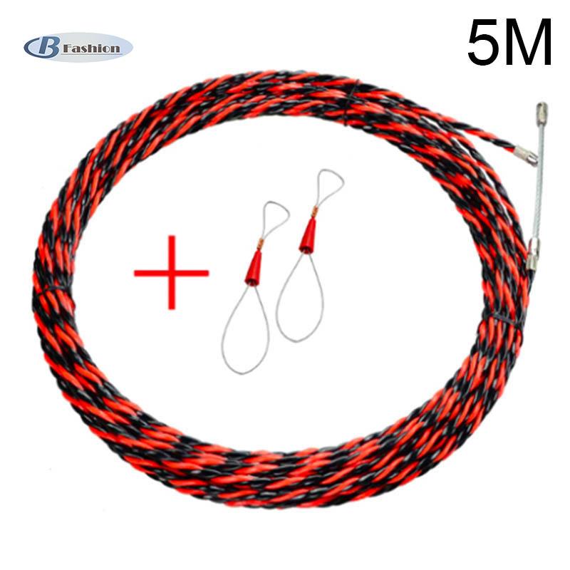B-F Electrician Wire Threading Device Binders Kit Cable Guider Puller Wiring Installation Aid Tool(5M)(avaliable)