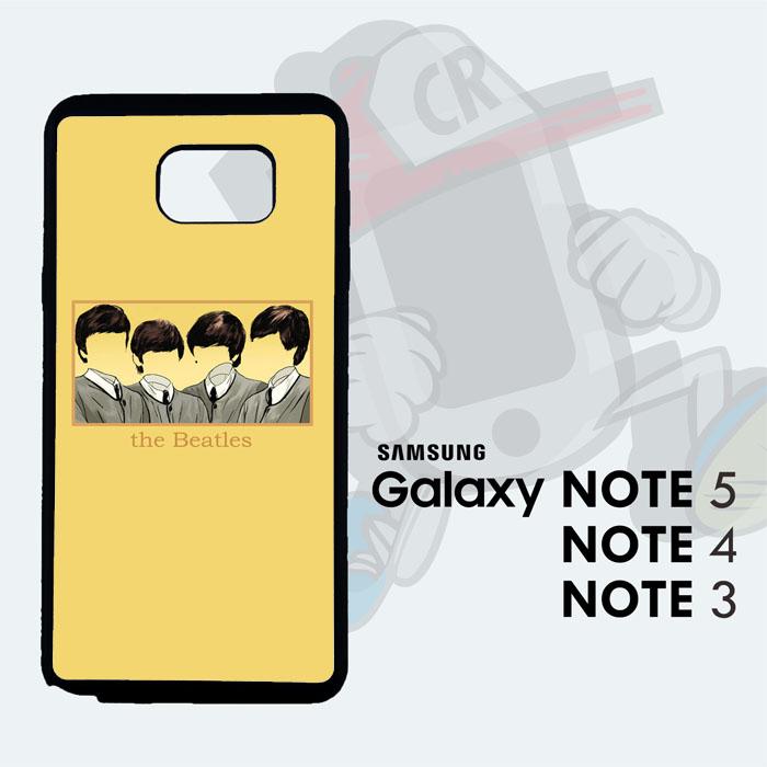 Casing Custom Case Cover Hard Case Samsung Galaxy Note 3 The Beatles Vektor Case