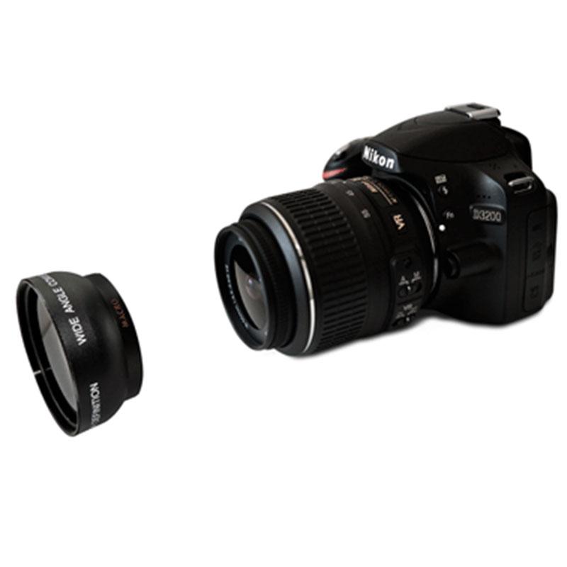 52 Mm 2x Telefoto Tele Konverter Lensa untuk Nikon D5100 D3200 D70 D40 Kamera DSLR