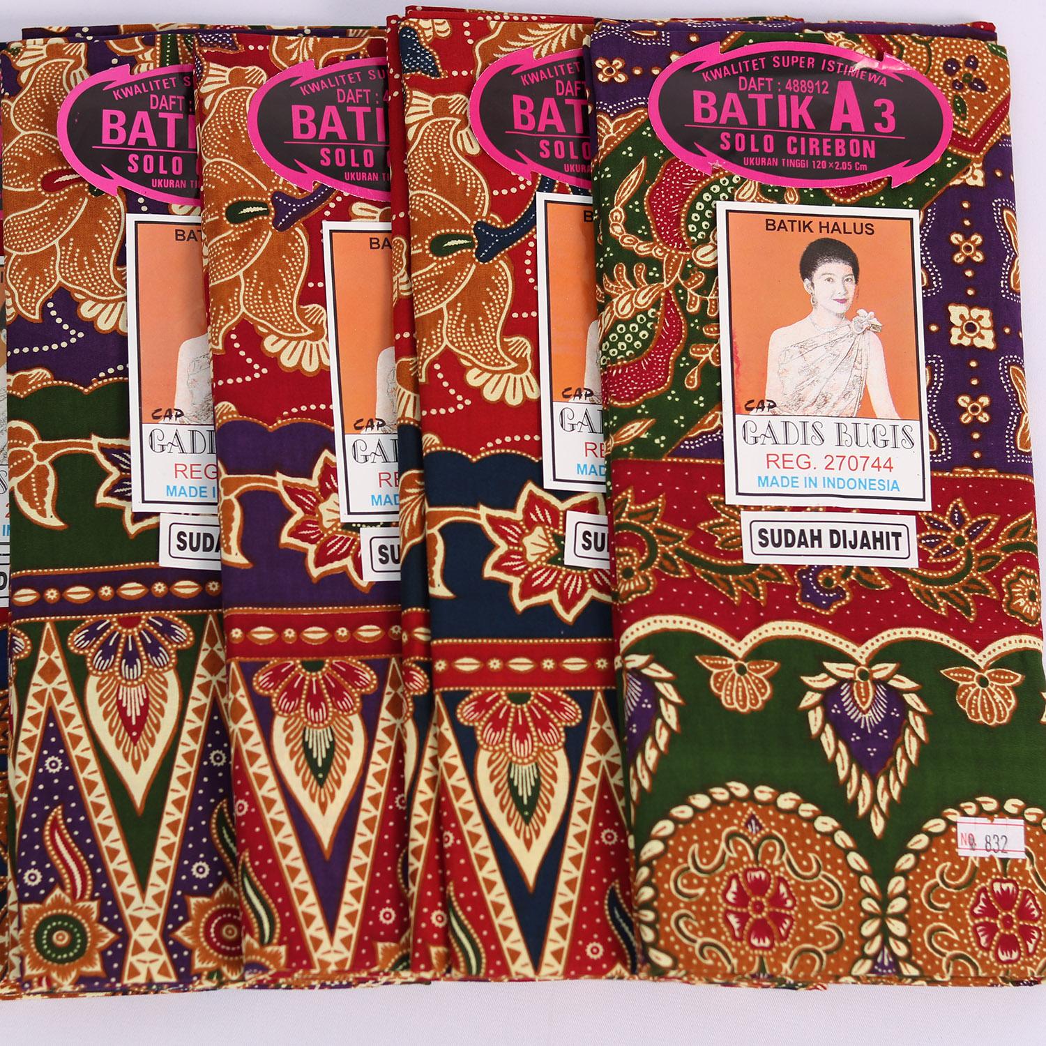 Sarung Batik Gadis Bugis Kain Tenun Corak Batik Halus Nyaman Tidur Murah Berkualitas Asli Khas Indonesia Massempoo