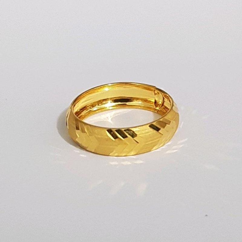 Cincin Bangkok Emas Asli Kadar 700 Perhiasan Emas Wanita
