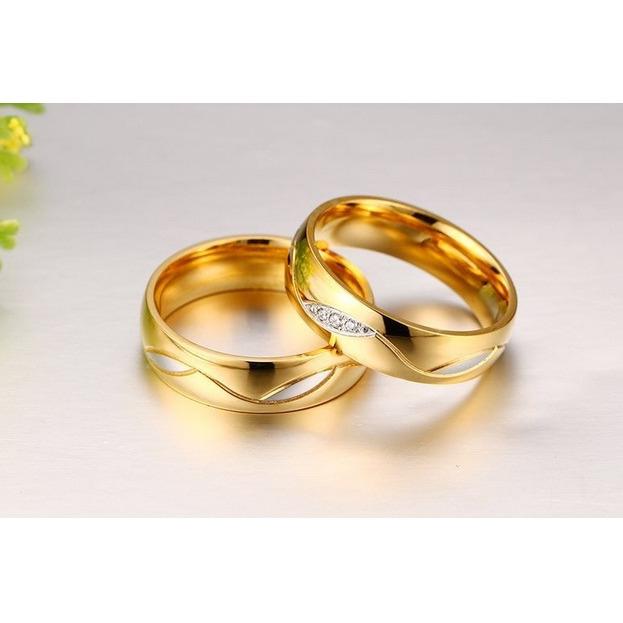 cincin couple / cincin tunangan / cincin nikah titanium 086