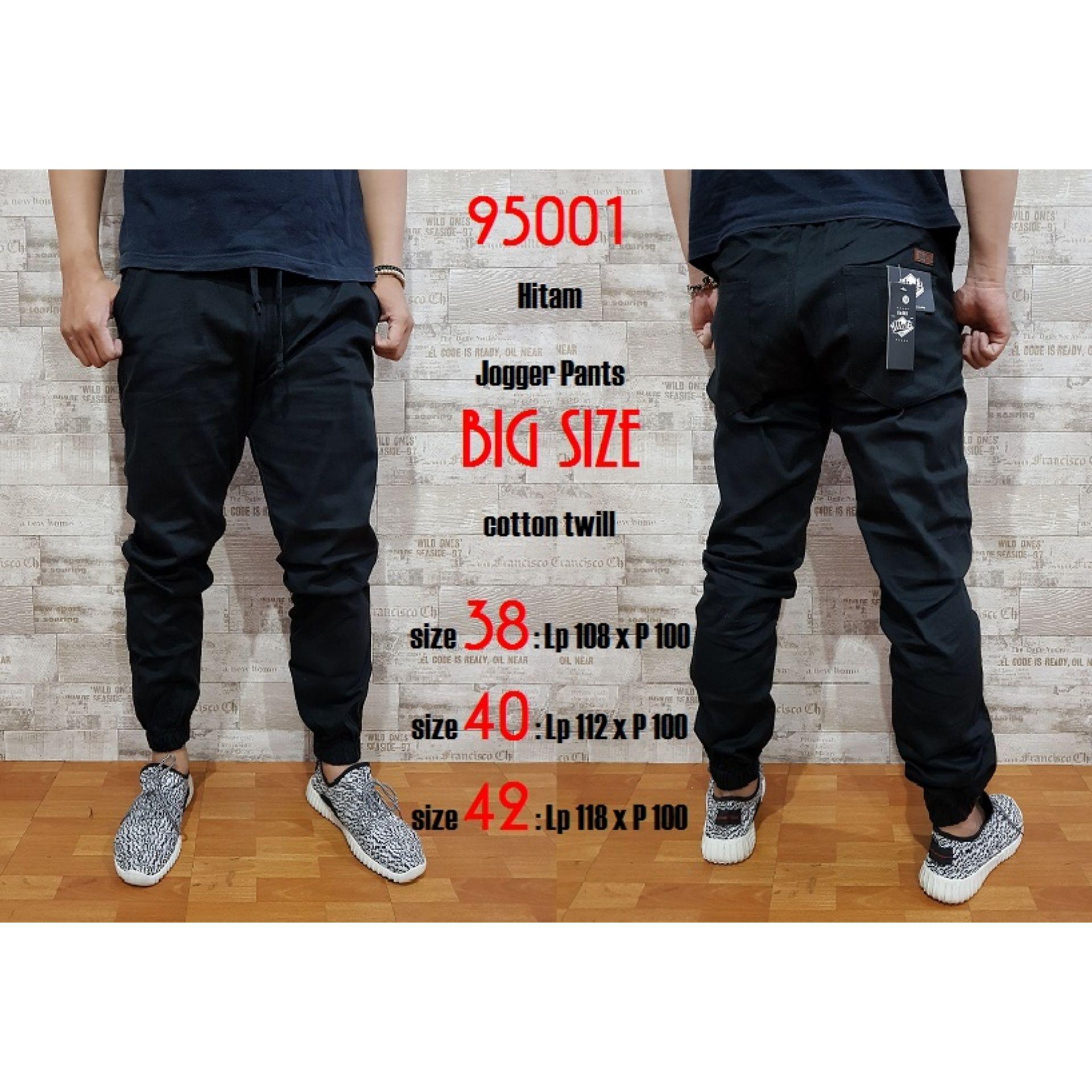 Celana panjang polos joger big size/anugrahcoll