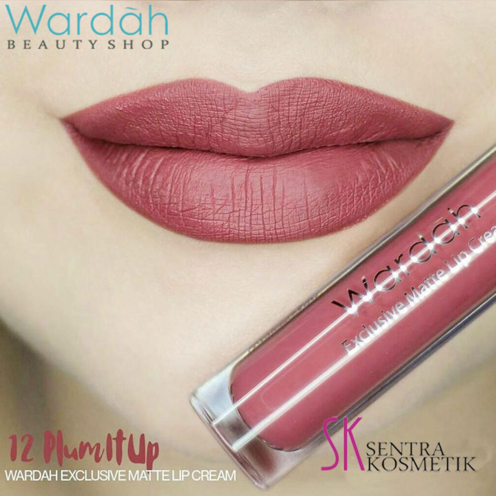 Wardah Exclusive Matte LIP CREAM 12 - Plum It Up