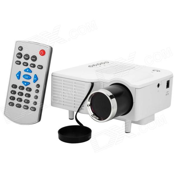 Projector Mini Portable Infokus Multimedia UNIC UC28+ Mini Portable LED Projector Ada Kabel AV 400 Lumens Home Theatre Lcd Mini Projector Infocus Mini Portable UNIC UC28+ Mini Projector Proyektor Portable PC/Laptop VGA/USB/SD/AV/HDMI Input Mini Digital
