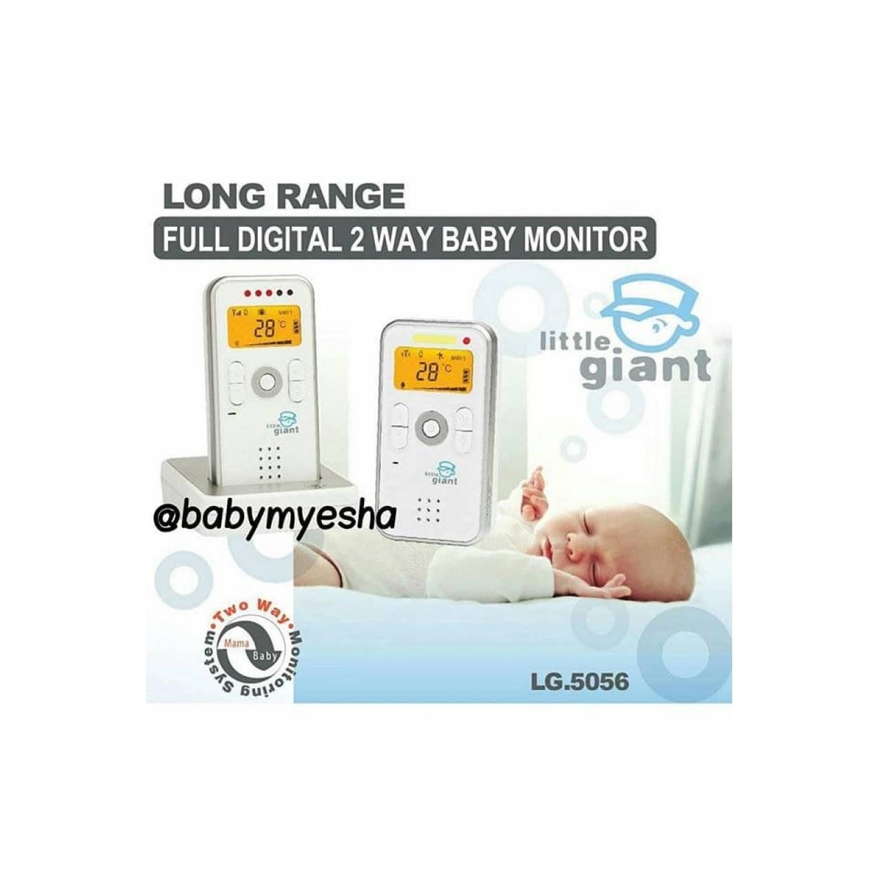 Little Giant Two Way Digital Baby Monitor Alat Kontrol Bayi 2 Arah