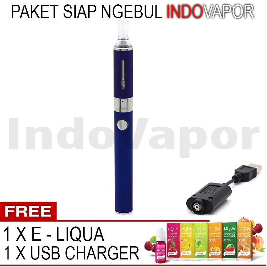 Indo Vapor - Vape murah siap ngebul IV-EVD Vape baterai tanam Vape murah Rokok elektrik Vaporizer 2ml 1100mah + free E-Liquid rasa random - Warna Random Indo Vapor - Vape murah siap ngebul IV-EVD Vape baterai tanam Vape murah Rokok elektrik Vaporizer 2ml 1100mah + free E-Liquid rasa random - Warna Random