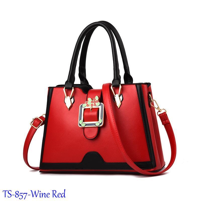 Tas Import Batam Terbaru Top Handle Bag Ala Artis Model TS-857-black