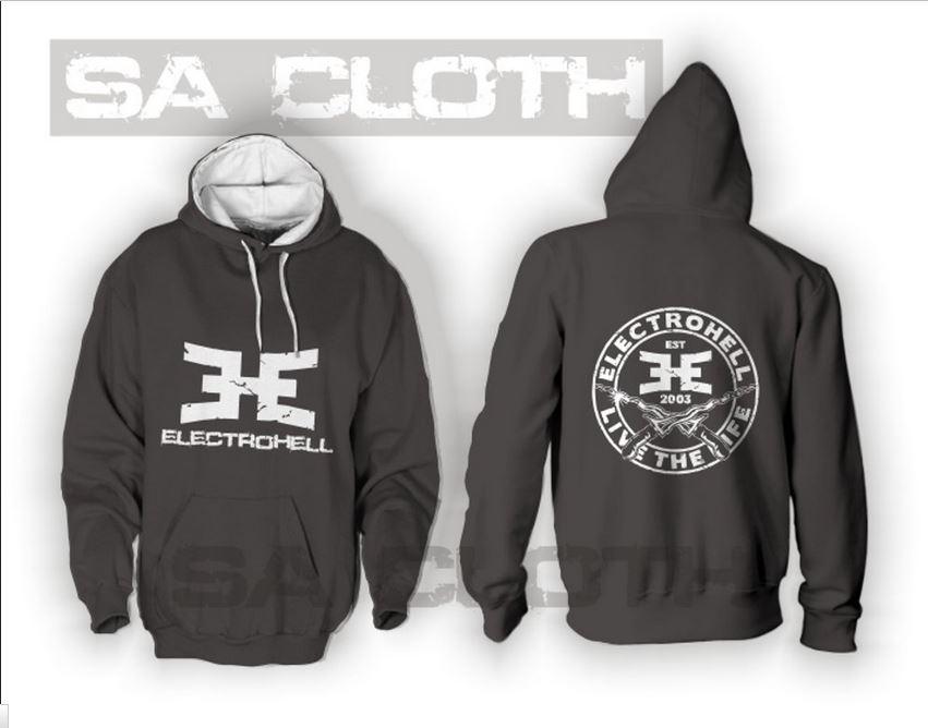 jaket electrohell ( HOODIE, JUMPER, SWEAETER, ZIPPER, KAOS, dll )