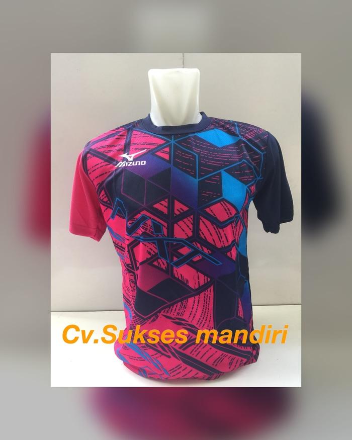 HOT PROMO!!! Baju kaos Volly MIZUNO 09 MAGENTA - x8d1JZ