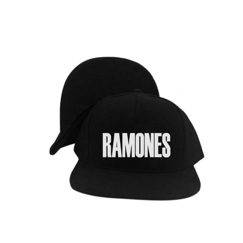 Jakarta Distro Topi Snapback Ramones Black Premium