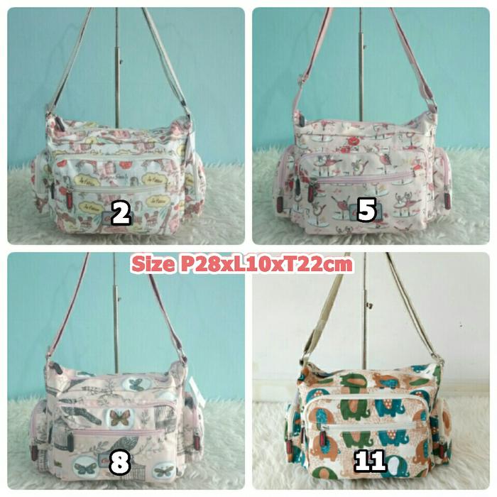 PROMO!!! CK616 Tas Selempang Wanita IMPORT Cath Kidston 6Ruang - OQosaa