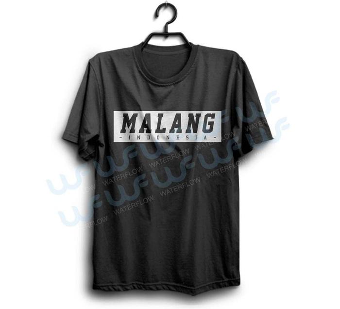 Kaos Malang Indonesia Cocok Untuk Oleh Oleh Atau Merchandise- Bisa