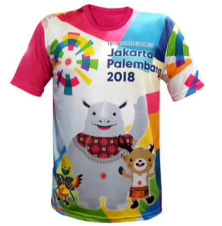 L Ninoe - kaos asian games 2018 / kaos asian games Jakarta Palembang 2018