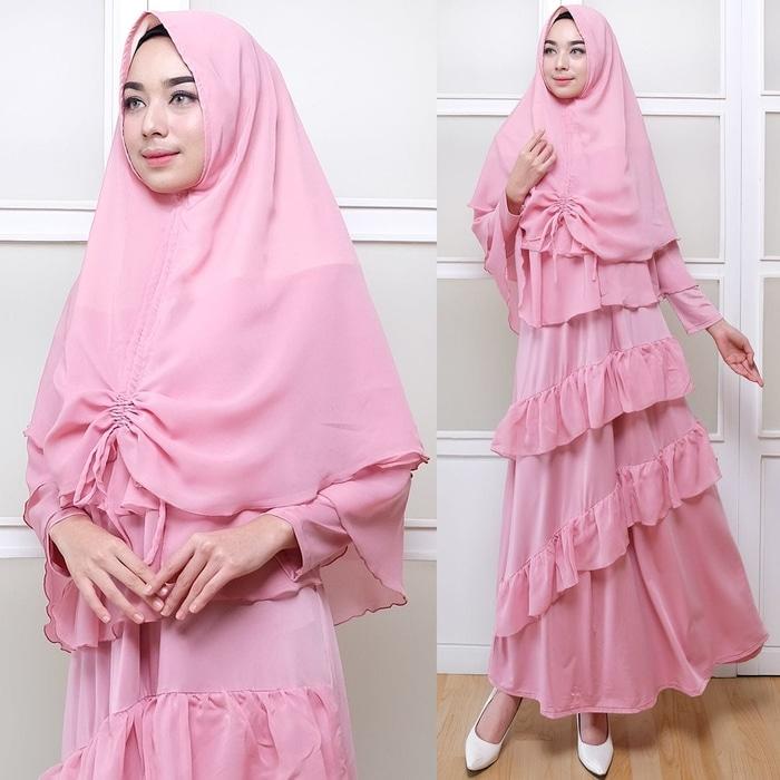 118417 JAMILAH SYARI PREMIUM PINK