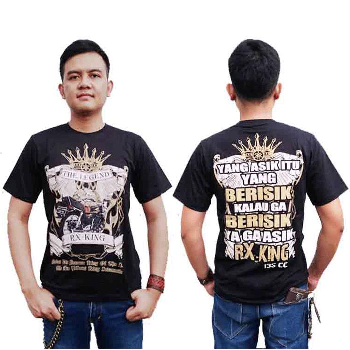 Baju Kaos Yamaha RXking RX001 Distro Bikers BONUS stiker CADEL Bandung