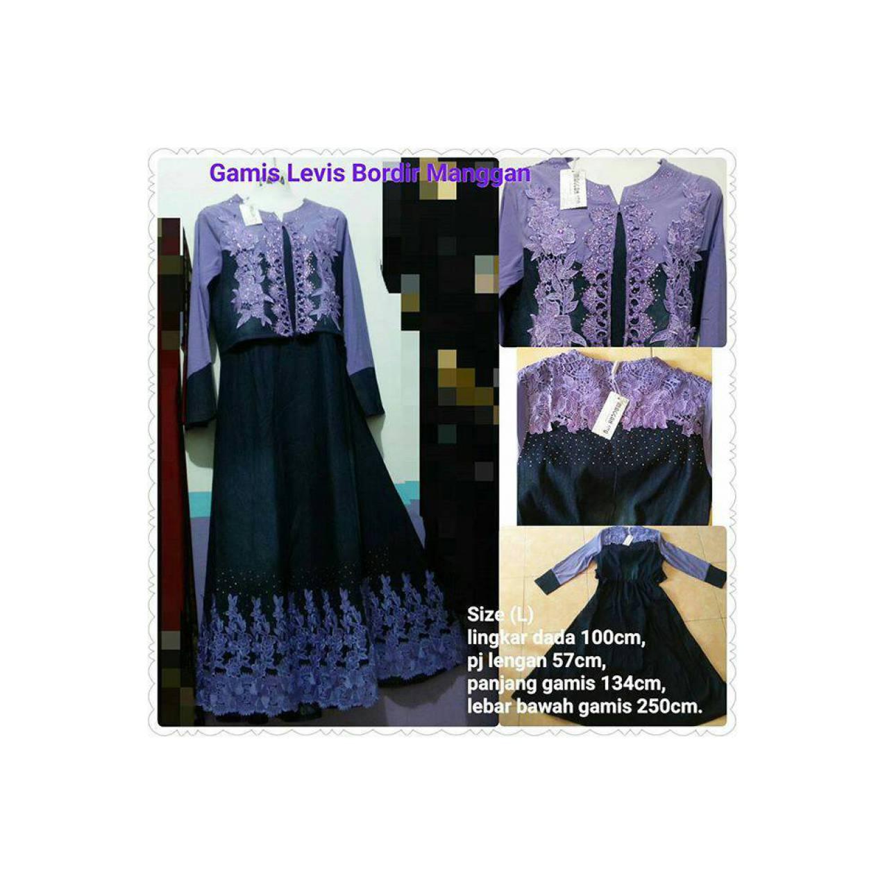 Gamis Levis Princess Purple