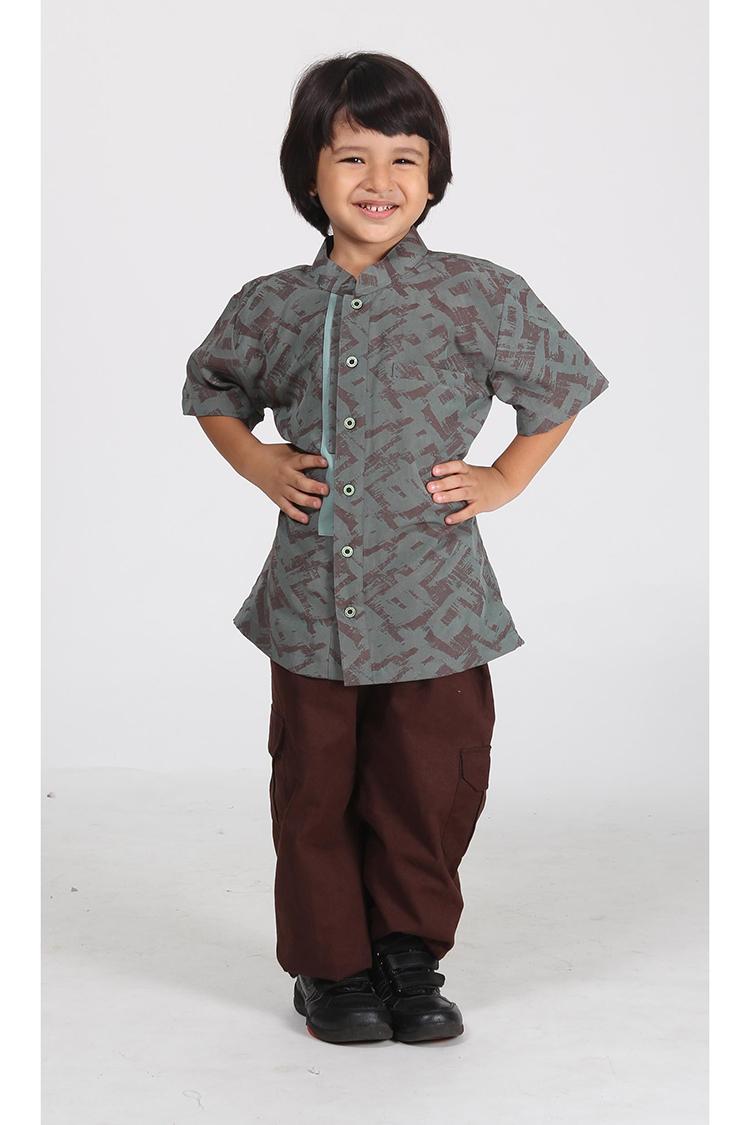 Ethica Moslem Fashion Koko Anak Majma Kids 05 (Hijau)