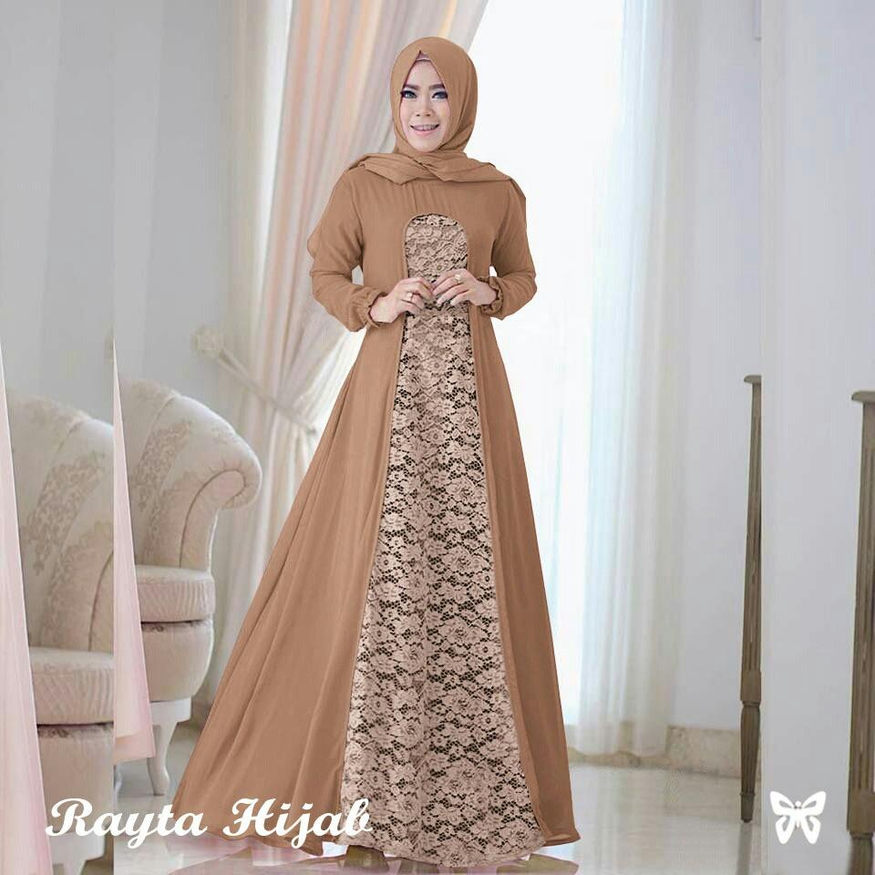 J&C Setelan Muslim Rayta / Dress Maxi / Maxi Muslim / Setelan Maxi Dress / Dress Muslim / Setelan Busana Muslim / Setelan Baju Muslim / Baju Gamis Wanita / Setelan Muslim / Hijab Fashion / Hijab Style