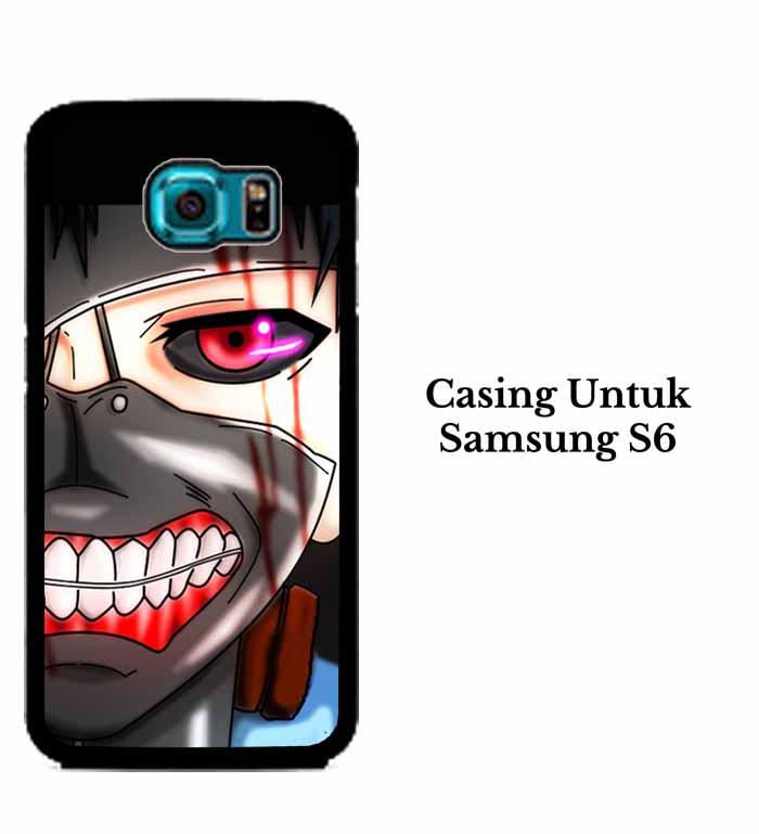 Casing SAMSUNG S6 ken kaneki mas 2 Hardcase Custom Case Se7enstores