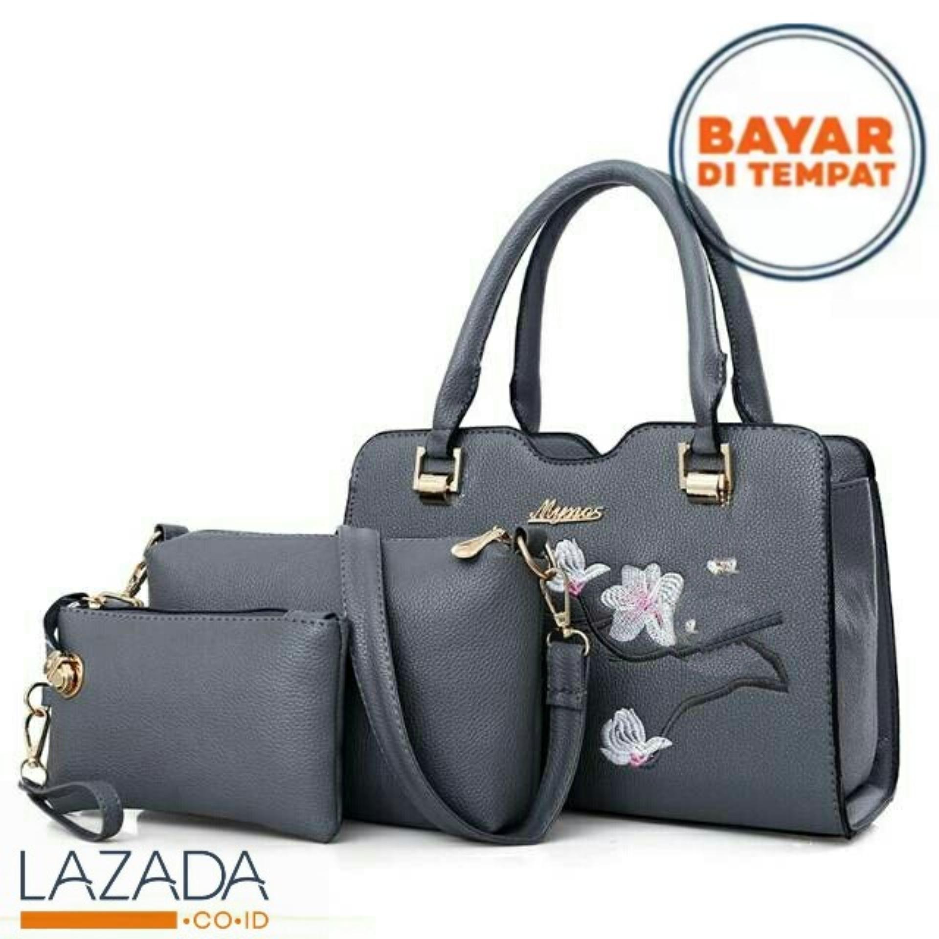 PROMO TERPANAS!!Tas slempang Jinjing 3in1 Wanita bucket import/Sling NAGITA BORDIR