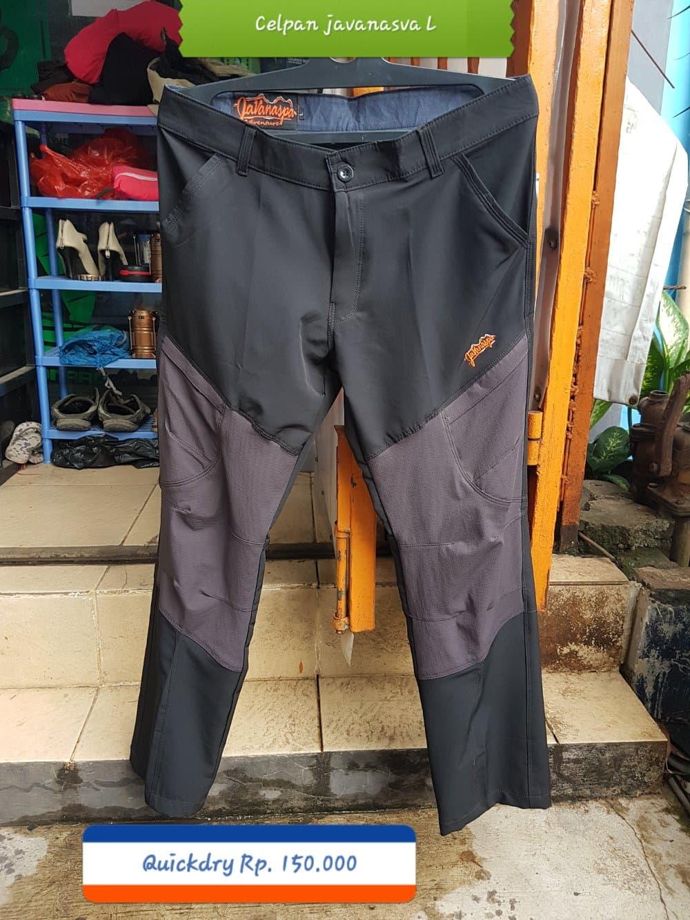 celana panjang javanasva size L bukan rei eiger avares Berkualitas