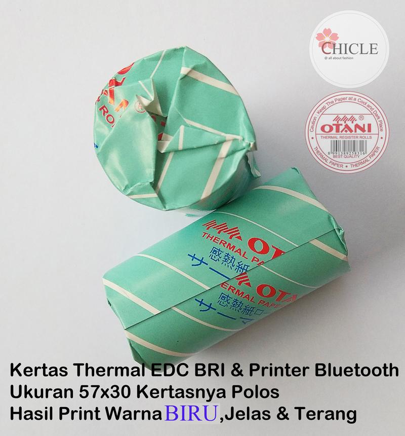 Kertas Struk Thermal EDC & Printer Bluetooth 57X30