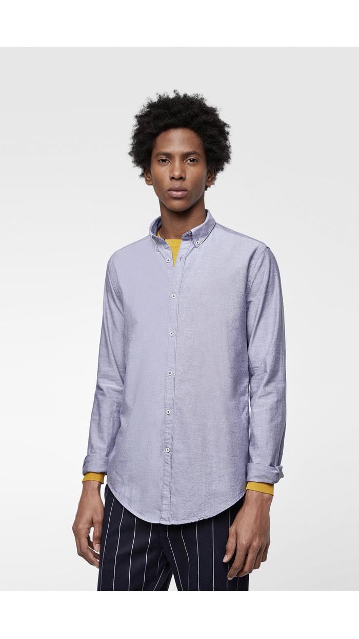 Kemeja Casual Oxford Zara Man Original Not Lacoste Fred perry Stussy