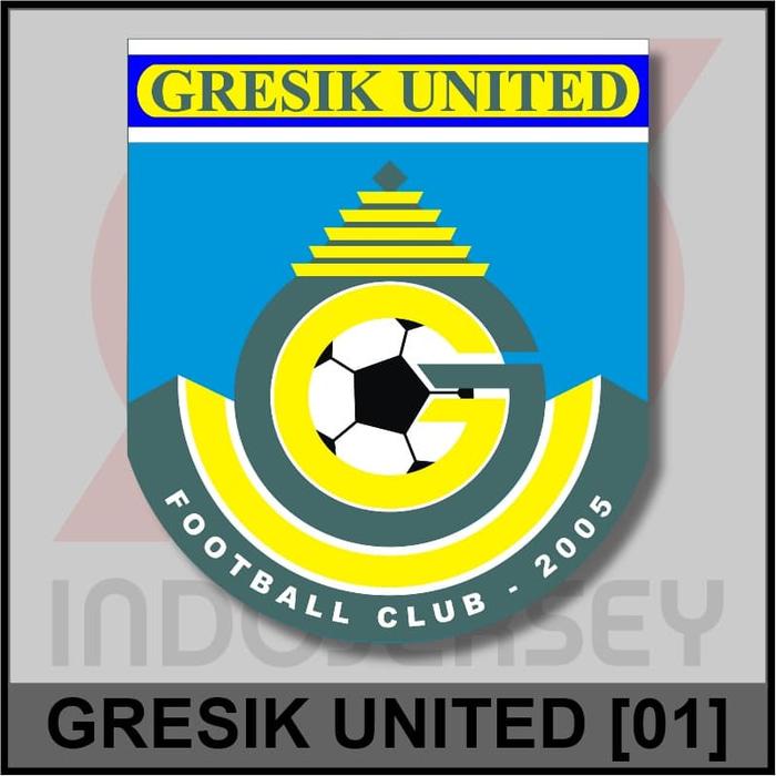 Harga Spesial!! Patch Badge Flock Liga Indonesia - Gresik United 01 - ready stock