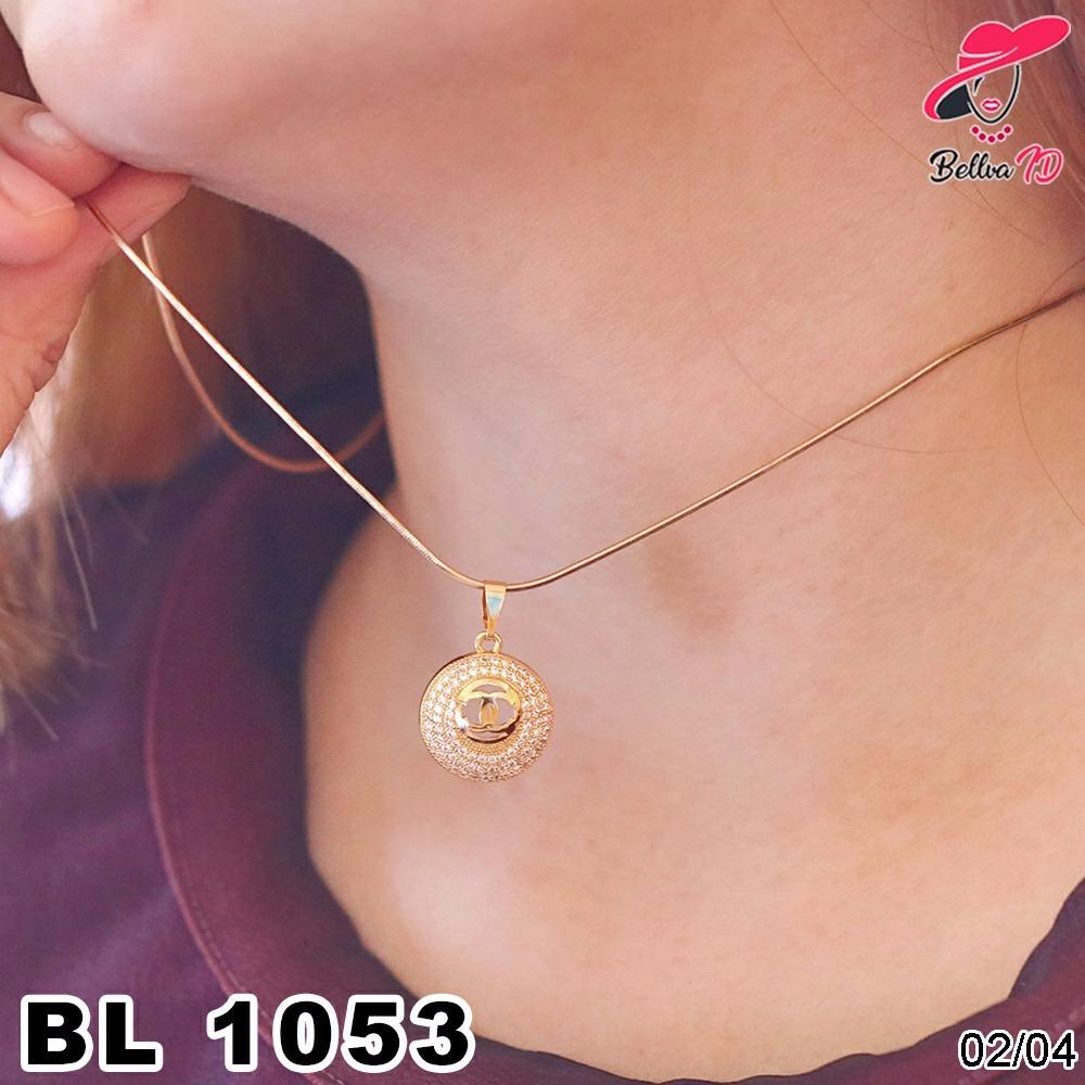 Kalung Chanel Gold L 1053