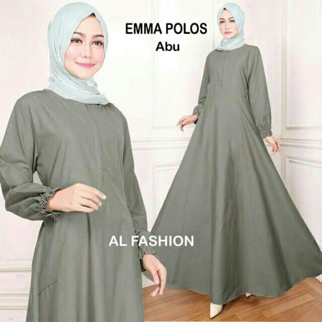 SR Collection Emma Polos Maxi Dress Wanita Muslim