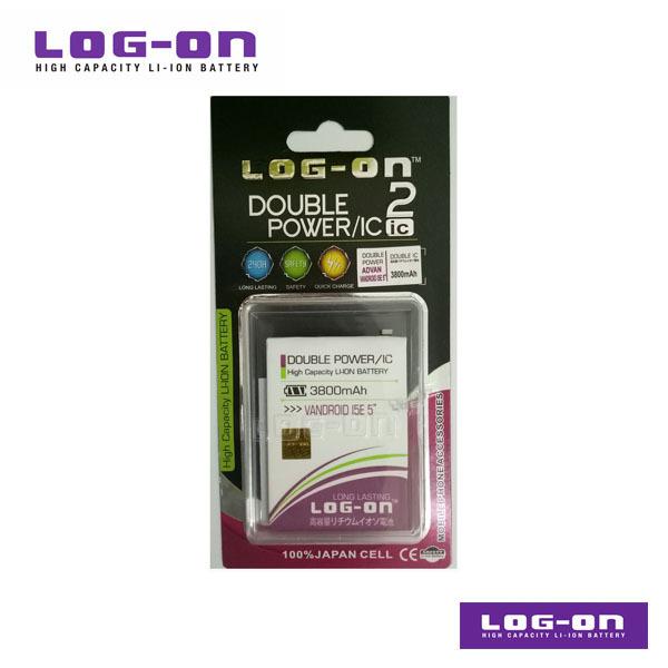 LOG-ON Battery For Advan i5E - DoublePower & IC - Garansi 3 Bulan
