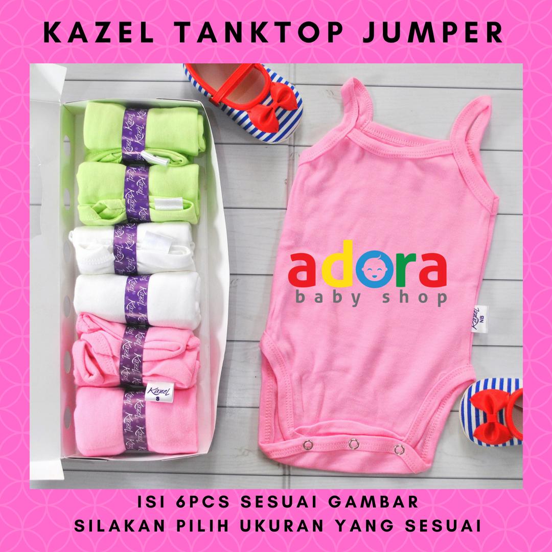 Kazel Tanktop Jumper Kualitas Ekspor 6pcs