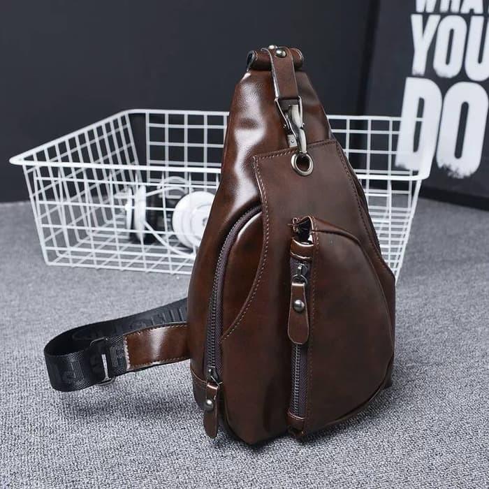 tas selempang pria / tas selempang pria kulit / tas selempang pria eiger / tas selempang pria polo / tas selempang pria keren / tas selempang pria bodypack / tas selempang pria kekinian / Tas slempang CX - Hitam DISKON MURAH!!!