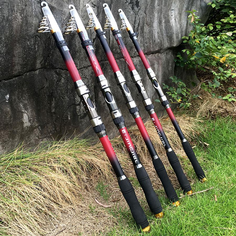 Joran Pancing Super Hard Carbon Fiber Telescopic 2.1M - Red