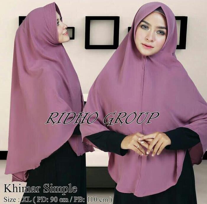 jilbab khimar instan pet antem formal syari wolvis wolfis xl jumbo A1108